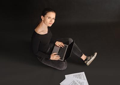 Freelance web designer creating custom websites